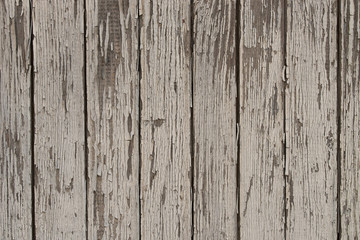 Fototapeta na wymiar peeling painted wooden wall texture background