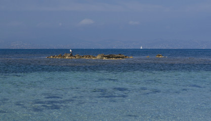 Fototapeta premium Holiday landscape, Saint Tropez, French Riviera