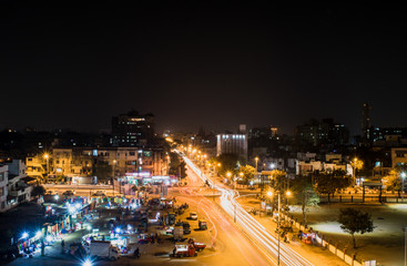 Jhansi ki rani circle, Vadodara, Gujarat