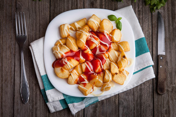 Patatas bravas comida rapida