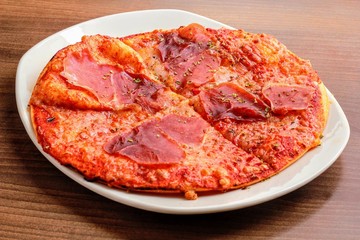 Pizza de Jamón Serrano
