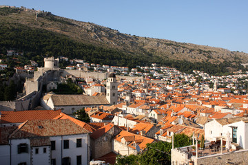 Rooftops of Dubrovnik, Croatia
