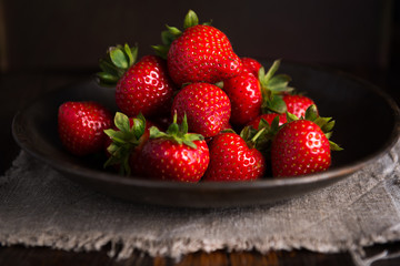 fresh strawberries