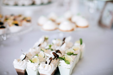 wedding cake with flowers