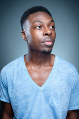 Obraz premium young black man