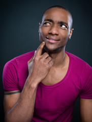 young black masculine man