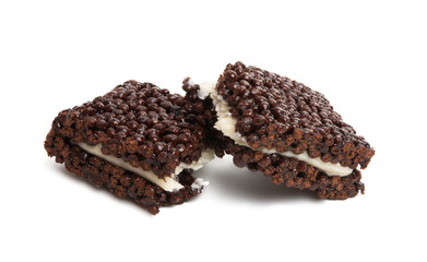 cereal bar isolated