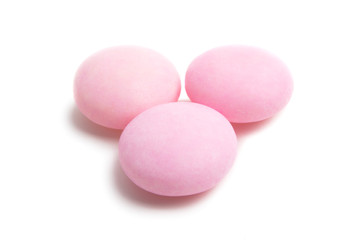 gummy fruit candy isolated