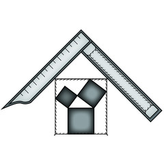 Masonic symbol of Past Worshipful Master for Blue Lodge Freemasonry