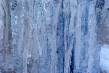 blurred ice background