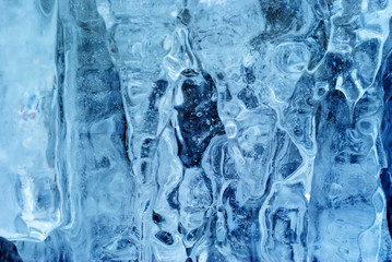 blurred ice background