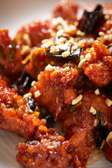 seasoned spicy chicken 