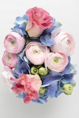 still life with flowers composition 