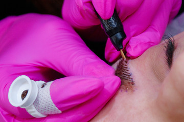 permanent make-up, tool for microblading