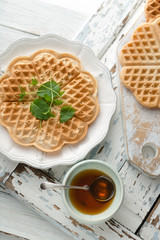 vegan waffles