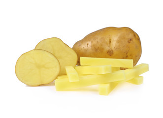 potato isolate on white background
