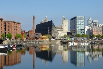 Obraz premium Albert Dock, Liverpool