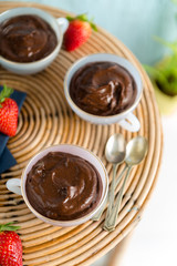 vegan chocolate mousse 