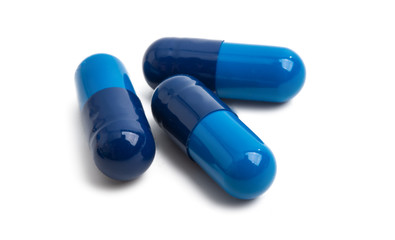 medical capsules isolated