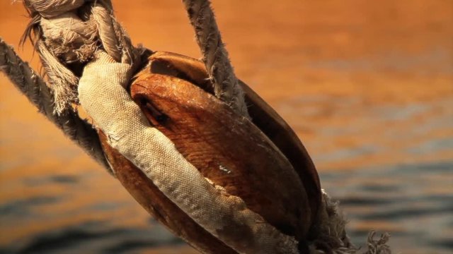 Felucca rigging on the Nile
