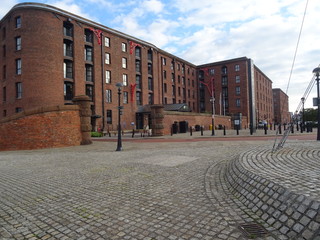 Albert Dock buildings - Liverpool, England, UK