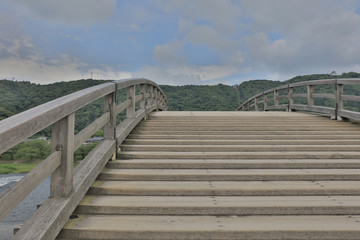 the Kintai Bridge in Iwakuni