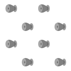 ドアノブの模様