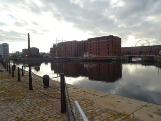 Liverpool Albert Dock - Merseyside, England, UK