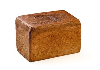 Bread on a white background