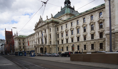 Fototapeta premium munich bavaria karlsplatz carls gate stachus city urban