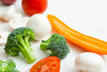 Vegetables arrangement