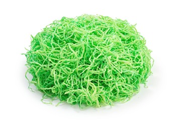 Cheese snack for beer on a white background