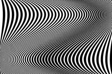 Abstract pattern. Texture with wavy, curves lines.