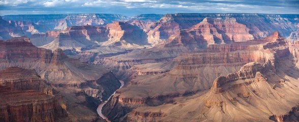 Fotobehang Grand Canyon aerial view. © Aliaksei