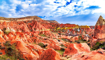 Red Valley in Cappadocia, Turkey. © lizavetta