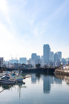 横浜の運河