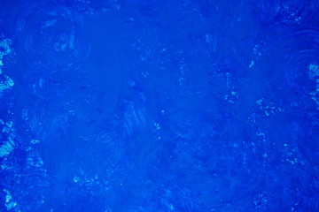 Blue colour tone. Abstract watercolour background hand-drawn on white watercolour paper.