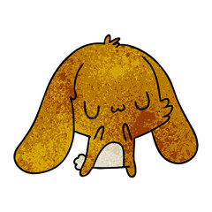 textured cartoon kawaii cute bunny