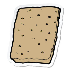 sticker of a cartoon flapjack