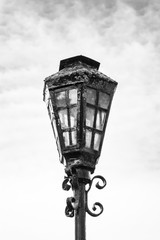 old street lamp