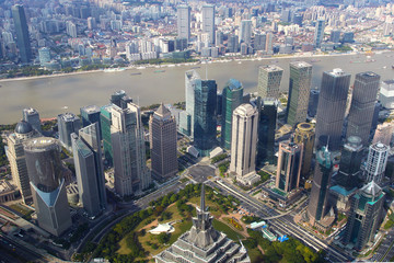 Fototapeta na wymiar Modern Shanghai