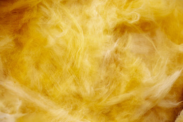 yellow glass wool background