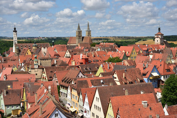 Obraz premium Rothenburg ob der Tauber