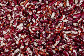 Background of the raw kidney beans