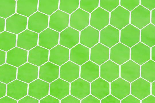 Tornetz und gr&uuml;ner Hintergrund