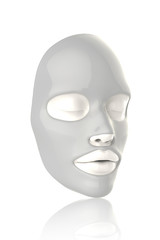  sheet mask on white background 3D Render
