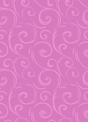 Linear seamless pattern. Stylish decor with elegant lines and curls. Decorative ornamental lattice. Abstract seamless geometric pattern on vibrant background.