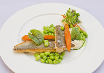 Fish with vegetables
