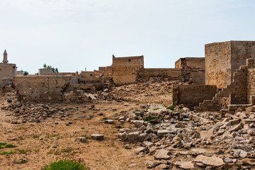 Al Jazirah al Hamra heritage old village ruins