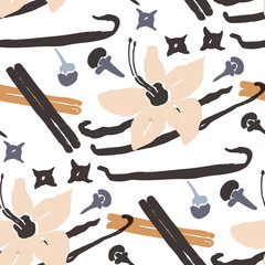 Abstract natural seamless pattern.
